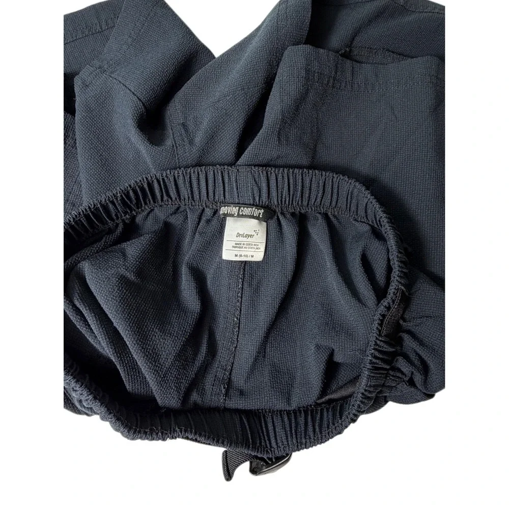 Vintage Moving Comfort Gorpcore Cargo Shorts‎ Black Size M
